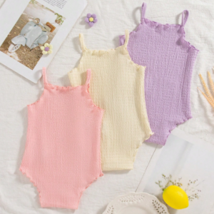 Newborn Baby Girls' Comfy Bodysuit